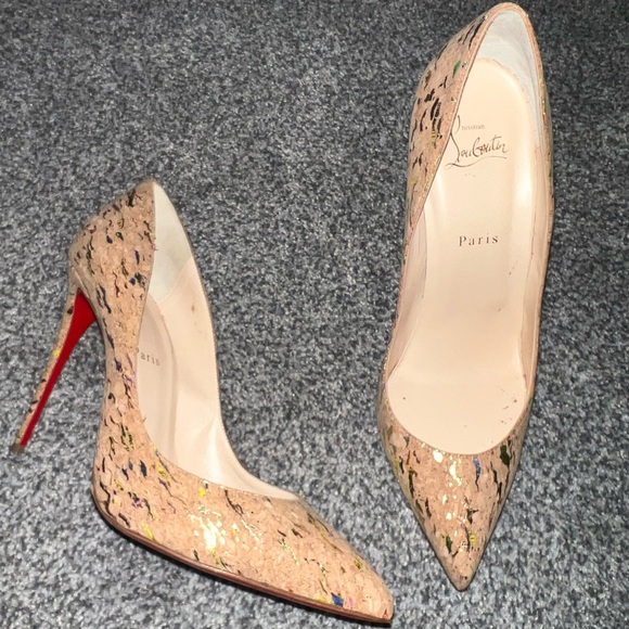 Christian Louboutin Shoes - Christian Louboutin cork so Kate